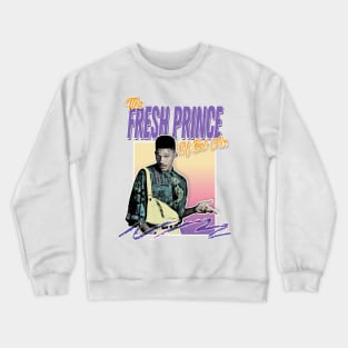 The Fresh Prince of Bel-Air - 90s Style Aesthetic Fanart Crewneck Sweatshirt